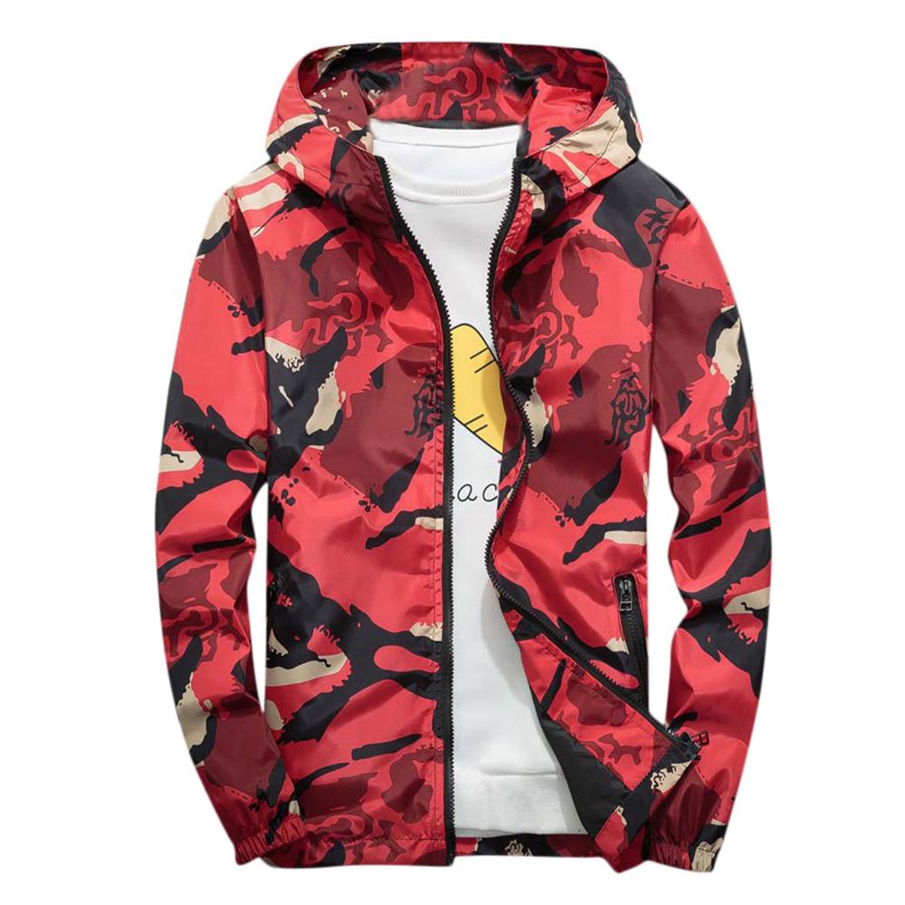 Men's Winter Hoodie Soft  Camouflage Waterproof Windproof Outdoor Coat