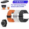 Оригінальний спортивний ремінець Samsung Trail Band для Galaxy Watch Ultra 47 мм Дихаючий нейлоновий спортивний браслет Samsung Galaxy Watch Ultra 47MM Бренд годинника
