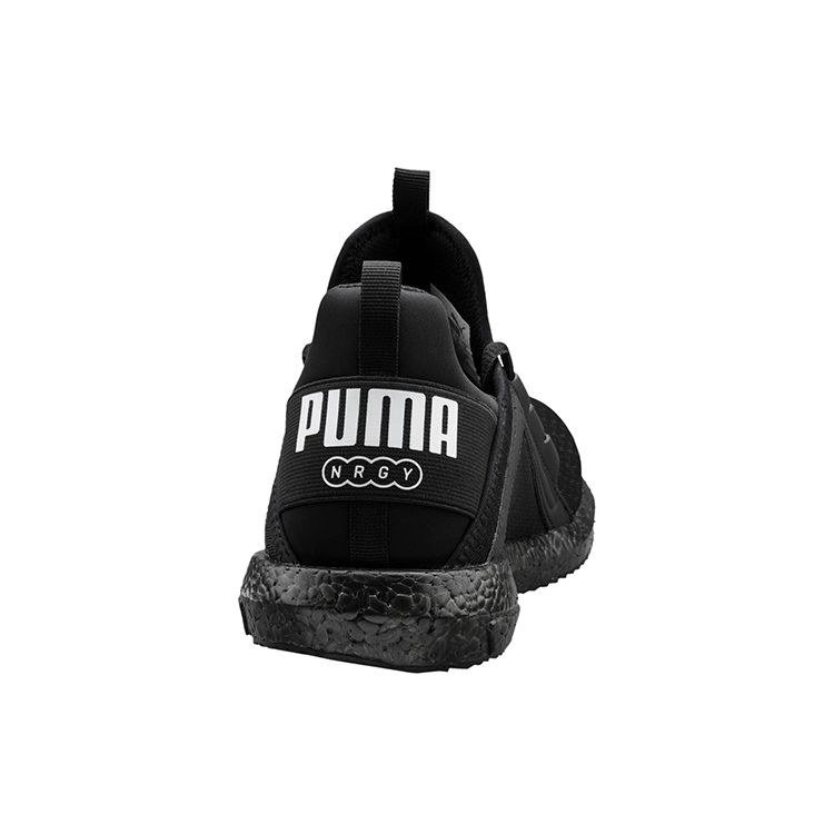 Puma Mega Fabric Synthetic Leather Retro Versatile Low-Top Casual Shoes Men Sneakers Black 190368-06