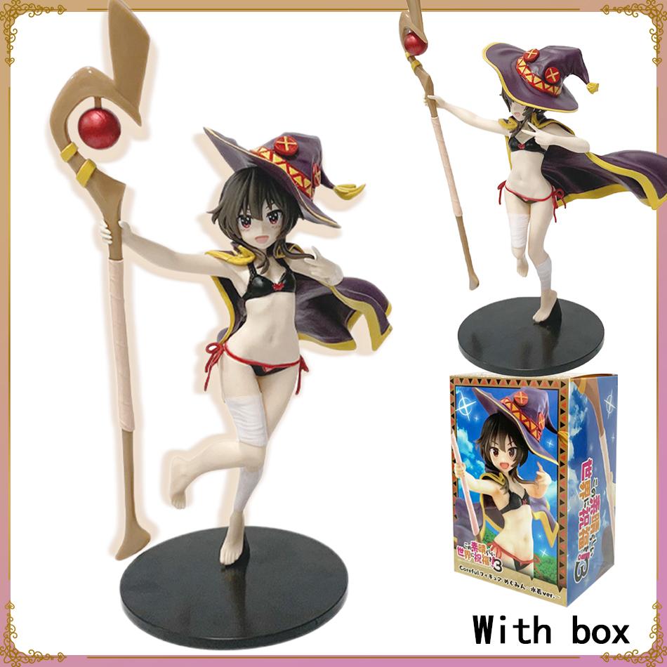 Judai Coreful Konosuba God's Blessing on This Wonderful World Megumin Swimsuit PVC Action Figure Model Toys