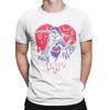Men's Heart Hands Halloween Skull Grim Reaper T Shirts Cotton Clothes Hipster Short Sleeve O Neck Tee Shirt 4XL   T-Shirts