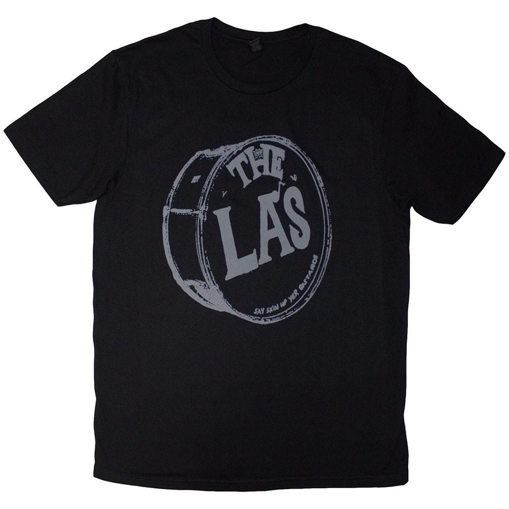 The Las Grey Drum Head Logo Licensed Tshirt Unisexs