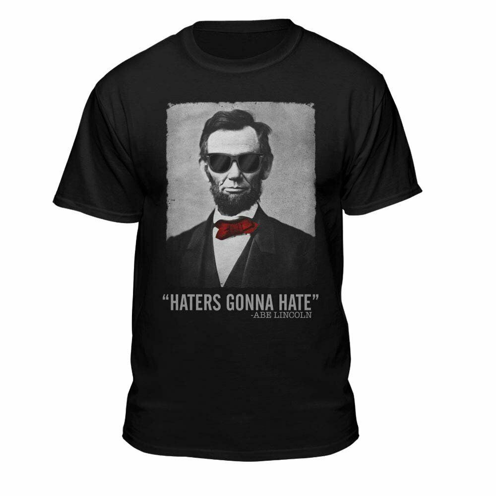 Buy Tshirt Unisex Sleeved 2021 Black Cool Retro Men T Shirts Haters
