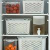 1.15L/2L/3L/4.5L/6.2L Fridge Storage Box Large Capacity Solid Construction Plastic All Purpose Easy Snap Lock Airtight Food Container for Home