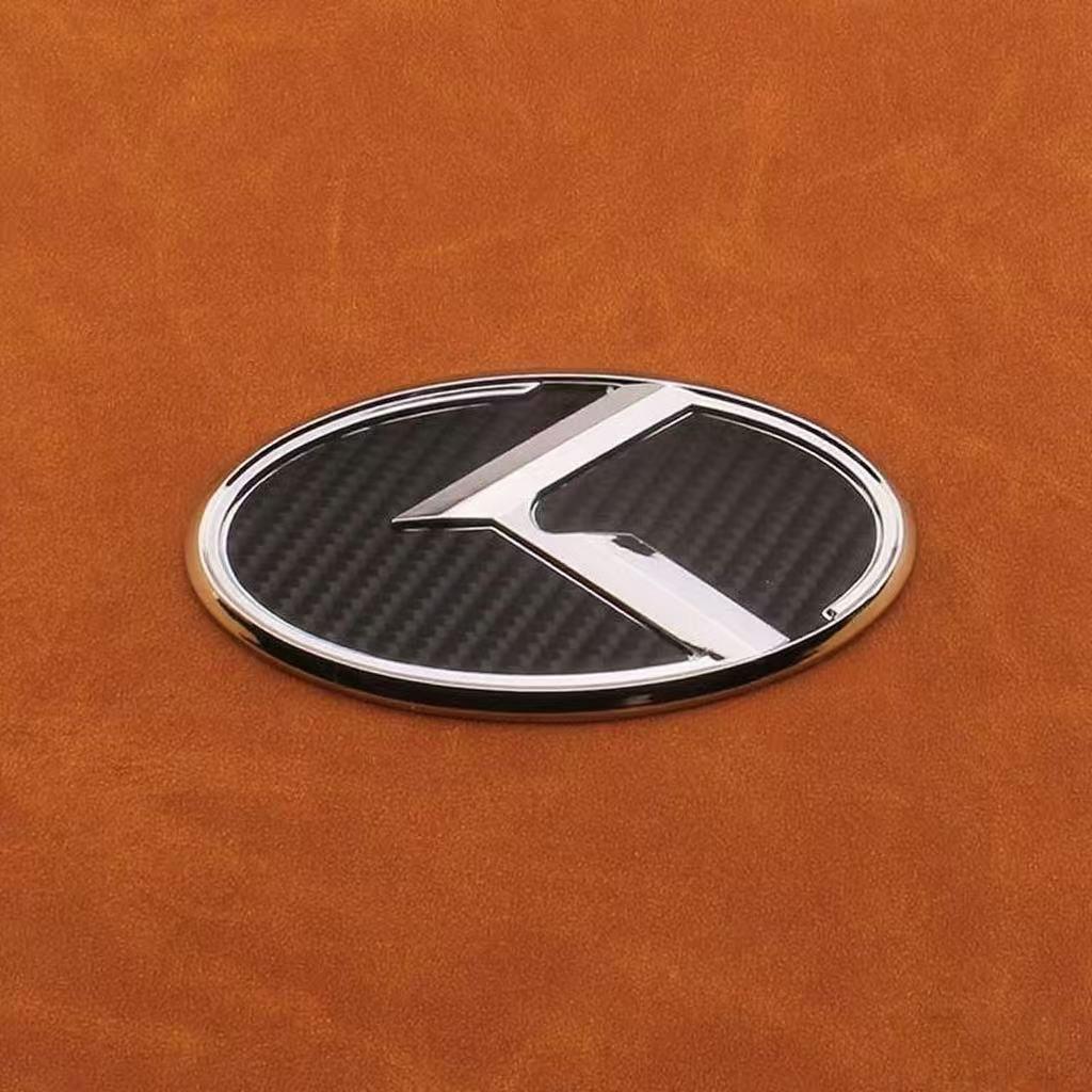 Car Front Grille Rear Logo Auto Emblem Sticker Accessories For Kia GT-Line Sportage Ceed Rio Picanto Sorento Soul Cerato Venga