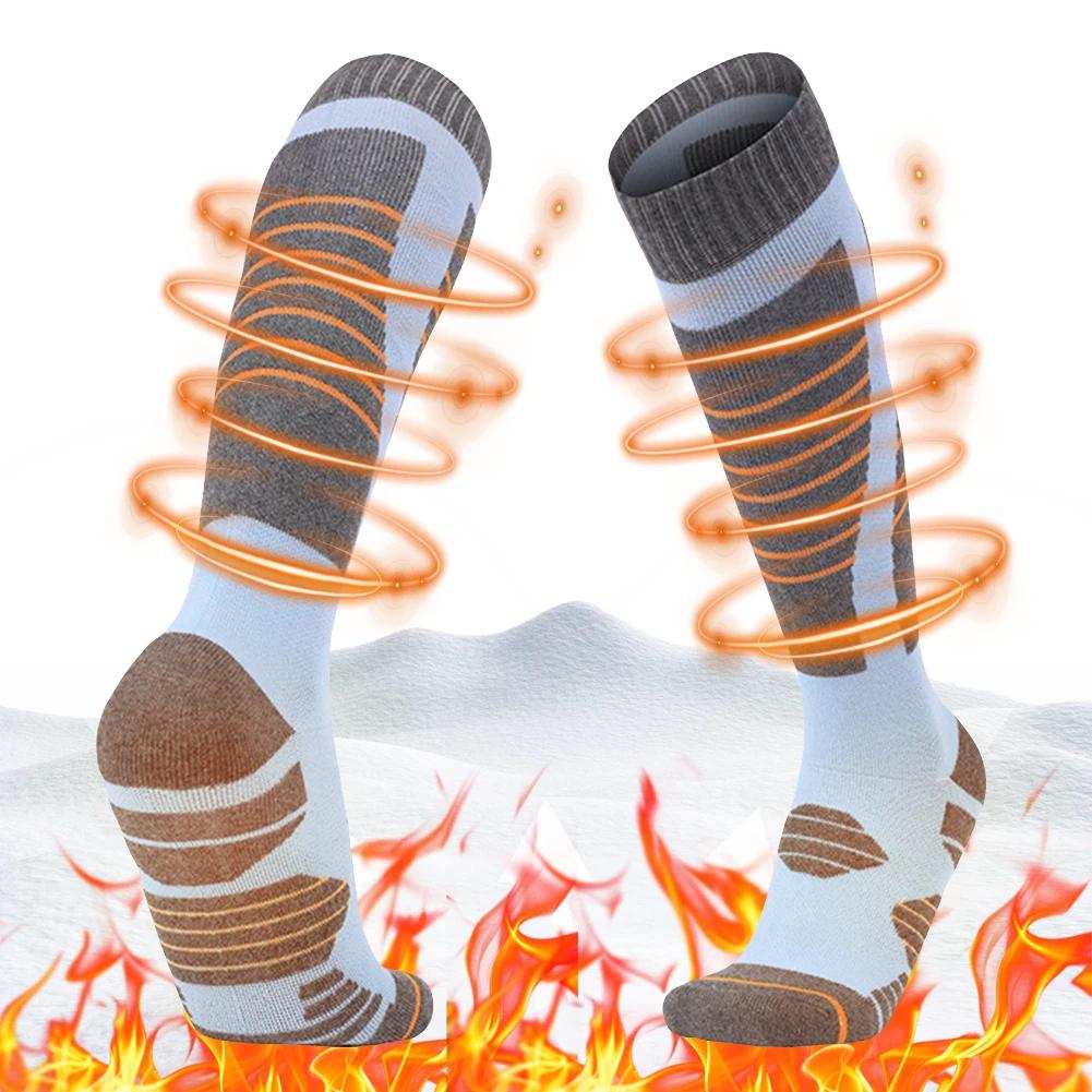 Winter Thermal Ski Socks Cycling Soccer Snowboard Socks Climbing Sports Socks for Women Outdoor Skiing Cycling Running Hiking