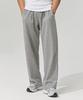 Beullaegmonseuteopis [Non-Fleece/Fleece-Lined] Single-Pleat Wide Training Pants (Gray) / Bm240509-1