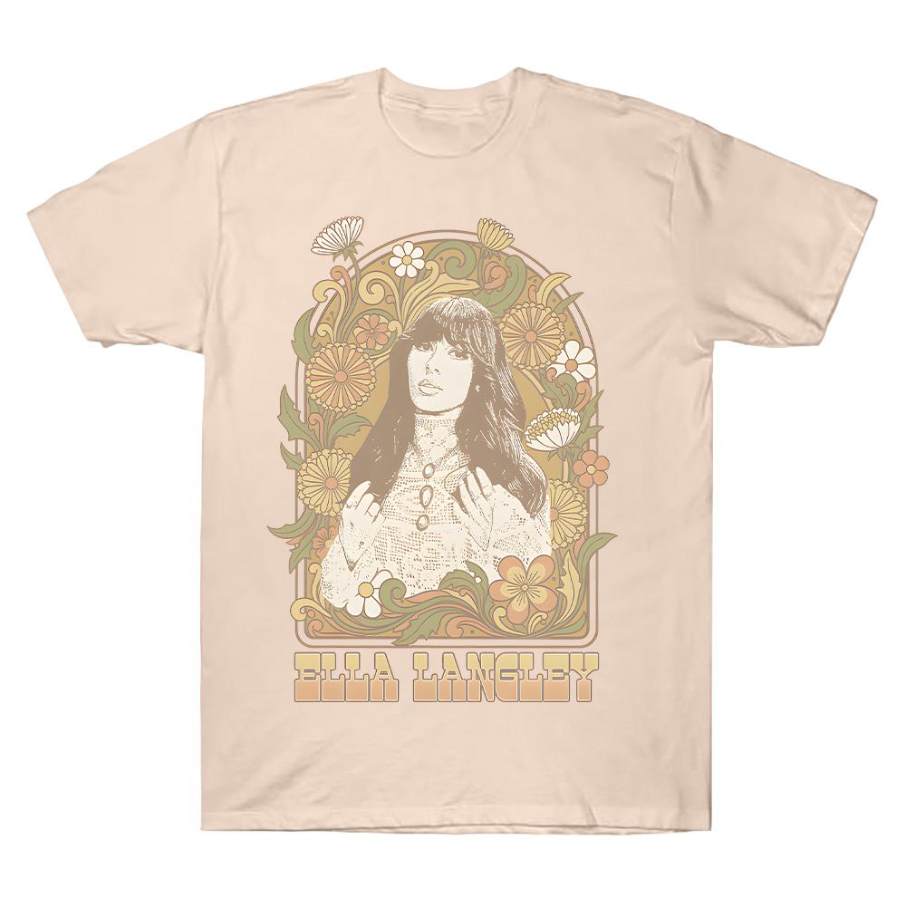 

Ivory Dandelion Tee Ella Langley Dandelion Album T-shirts Fashion New Cotton Clothes Women Men Round Neck Long Sleeve Casual Tee M пісочний