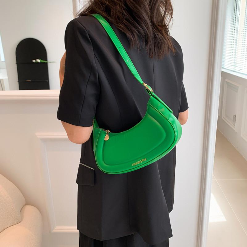 Fashionable Women's Mini Crescent Bag Stylish Casual Shoulder Handbag For Spring 2023