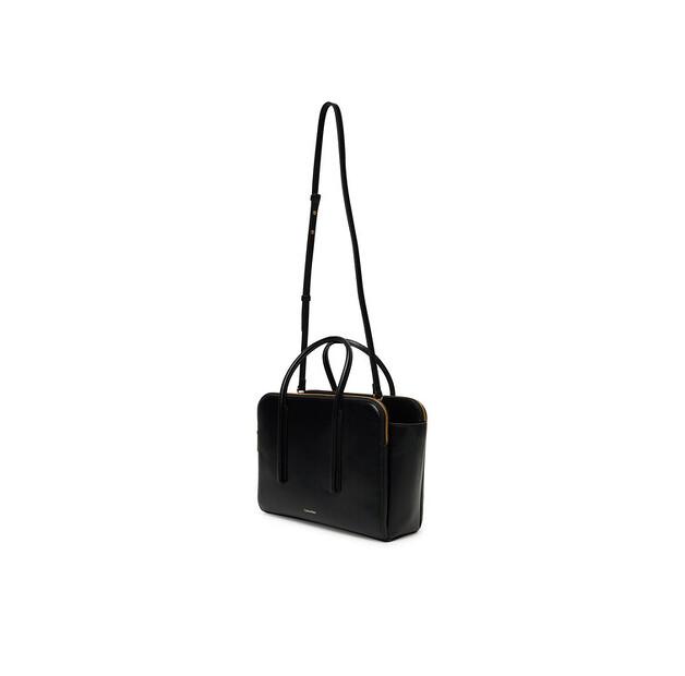 Сумка Calvin Klein Calvin Klein Carryall Mini Leather Tote Bag LV04F3034G чёрный