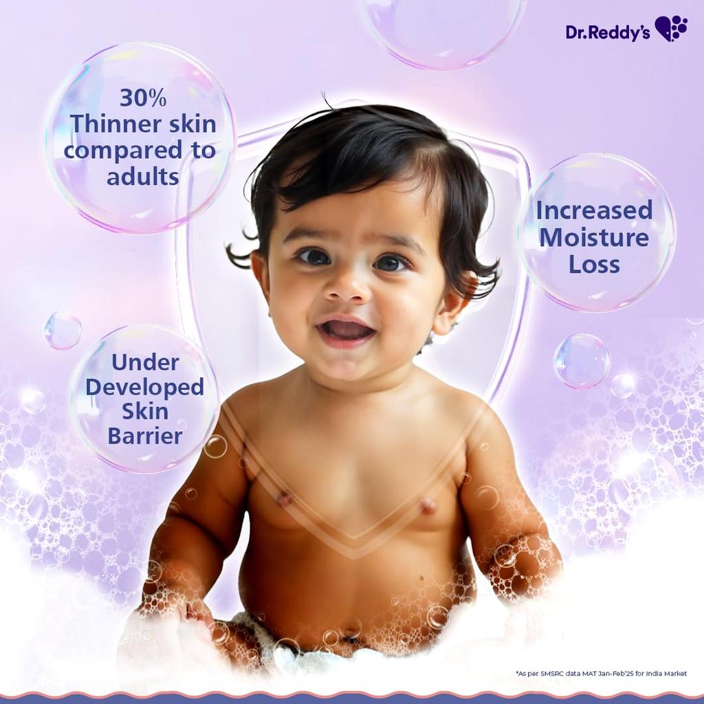 Venusia Baby Mild Bathing Bar 75g Pack of 1 | Gentle pH 5.5 Soap-Free Baby Cleanser | Non-Irritating, Paraben-Free