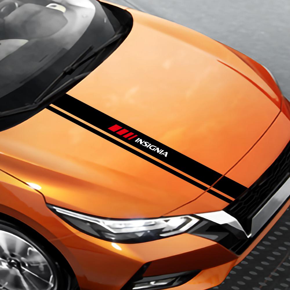 Car Body Hood Covers WRC Stripe Stickers Vinyl Racing Sports For Opel Astra H G J Insignia Mokka Zafira Corsa Vectra C D Antara