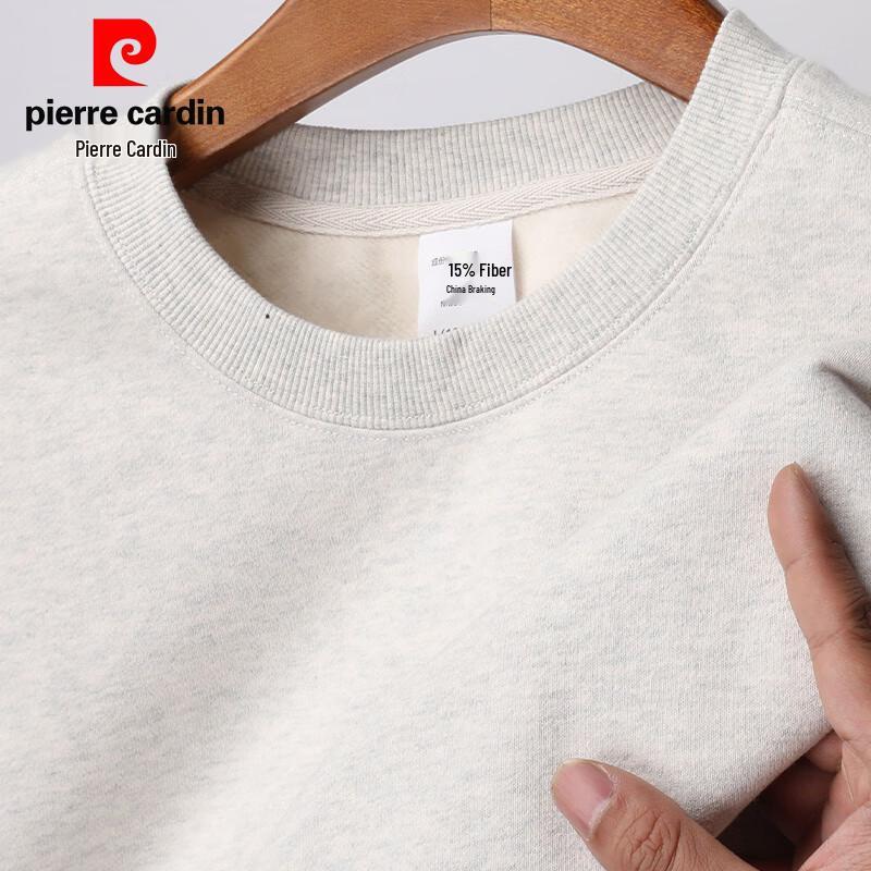 Pierre Cardin Men's Heavyweight Brushed Crew Neck Sweatshirt