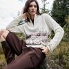 ELLE French Style Pullover Lazy Retro Casual Loose Versatile Comfortable Long Sleeve Sweater Women Sweater EM53285