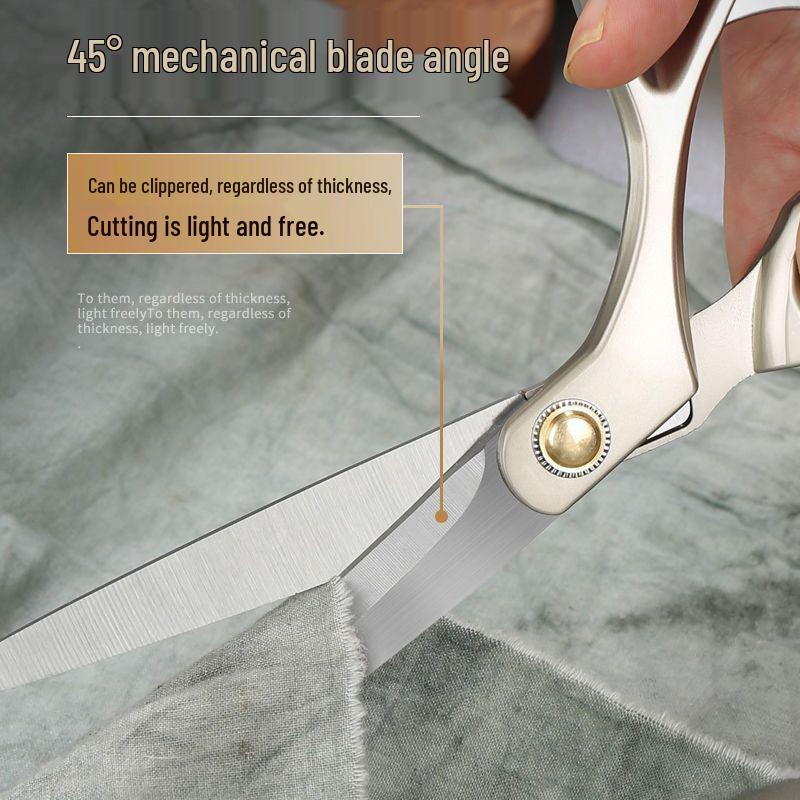 Professional Stainless Steel Alloy Scissors for Fabric, Leather, and Paper Cutting
