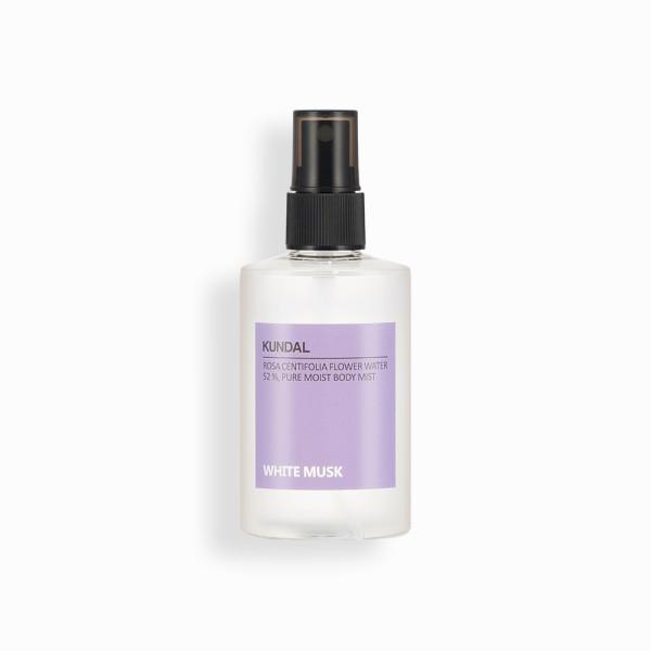 Kundal Pure Body Mist White Musk 128ml, Korean cosmetics with good fragrance