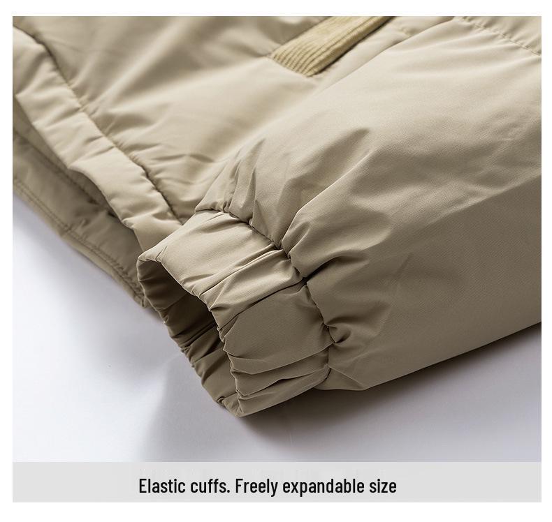 Men's Winter Thick Cotton Coat - Trendy Bread Jacket