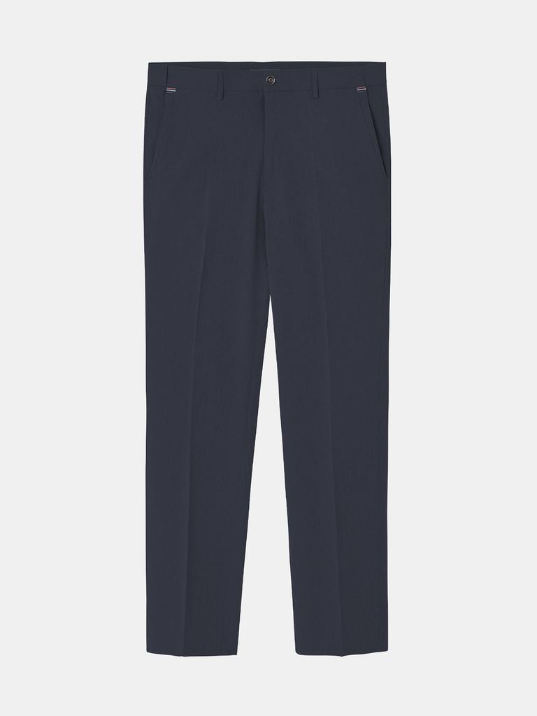 IKALOOK Ice Spandex Elastic Waist Slacks Cpt122