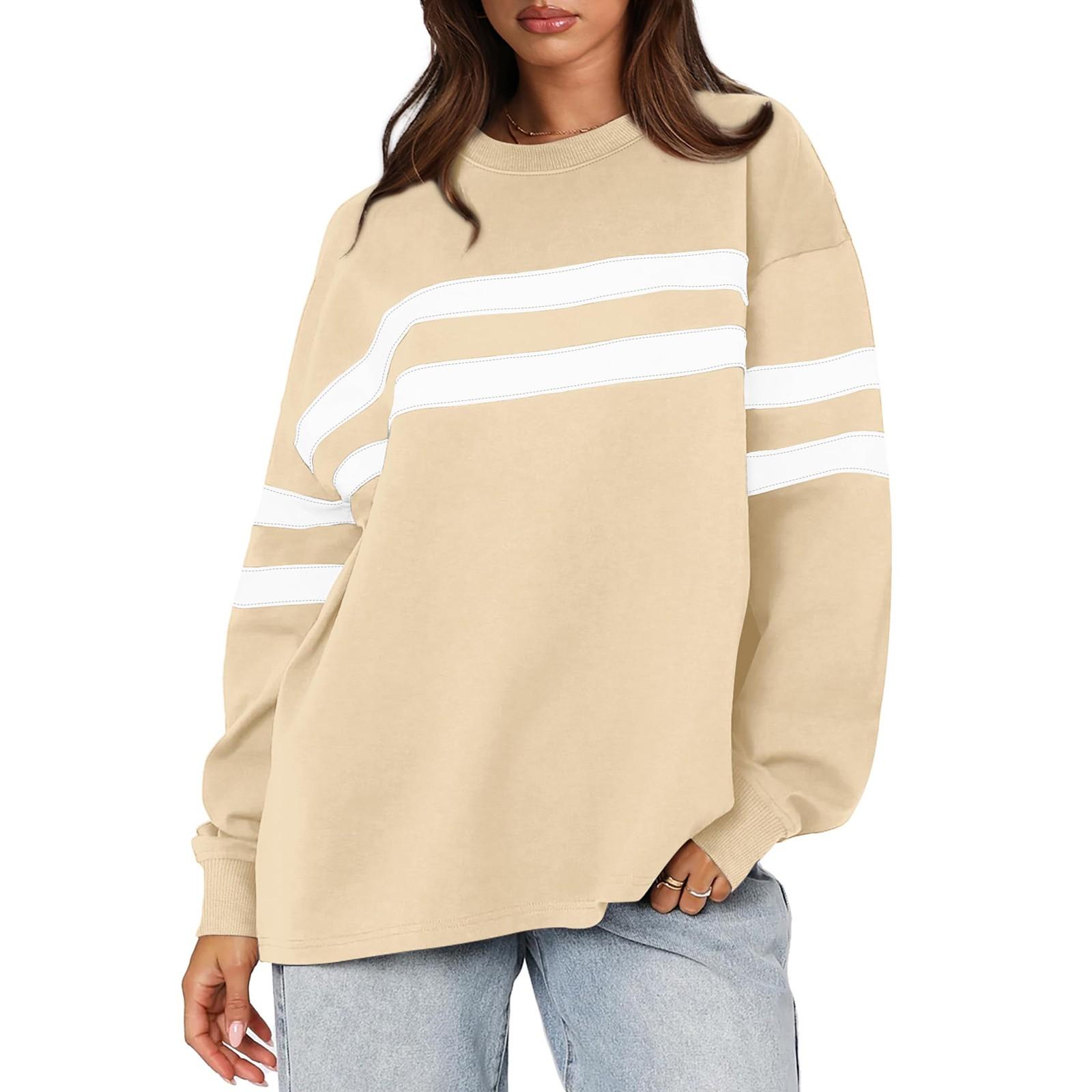 

Топи для жінок, пуловери з довгим рукавом, повсякденні сорочки, топ S хакі