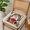 Soft Thick Abstract Cushion Decorative Chair Cushion Chair Pad Warm Seat Cushion  Dining Chair