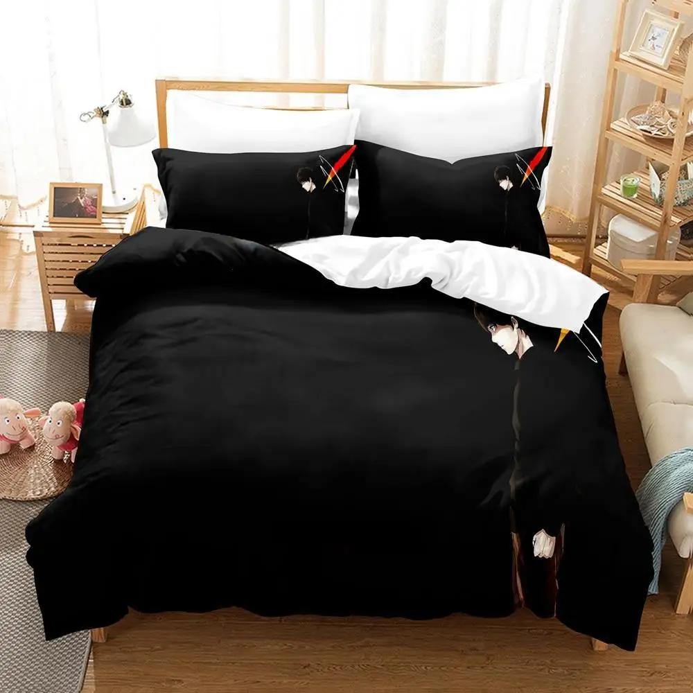 Tower Of God Bedding Set Single Twin Full Queen King Size Bed Set Adult Kid Bedroom Duvetcover Sets 3D Print Anime Bed Sheet Set