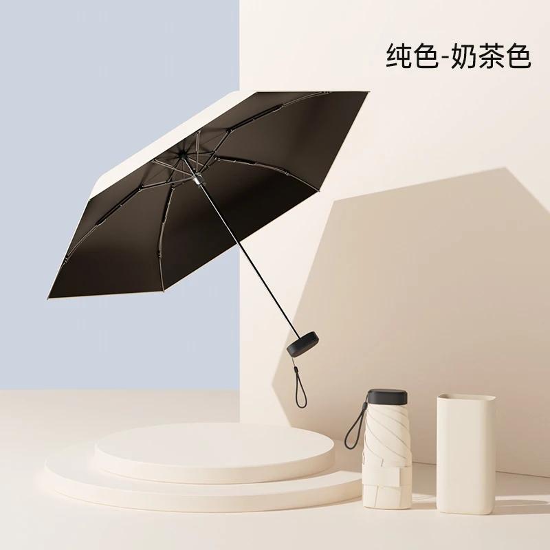 UV Umbrella Titanium UV Protection Sun Automatic Folding Windproof Umbrella Thick Strong Sunshade Umbrella for Rain Women Men