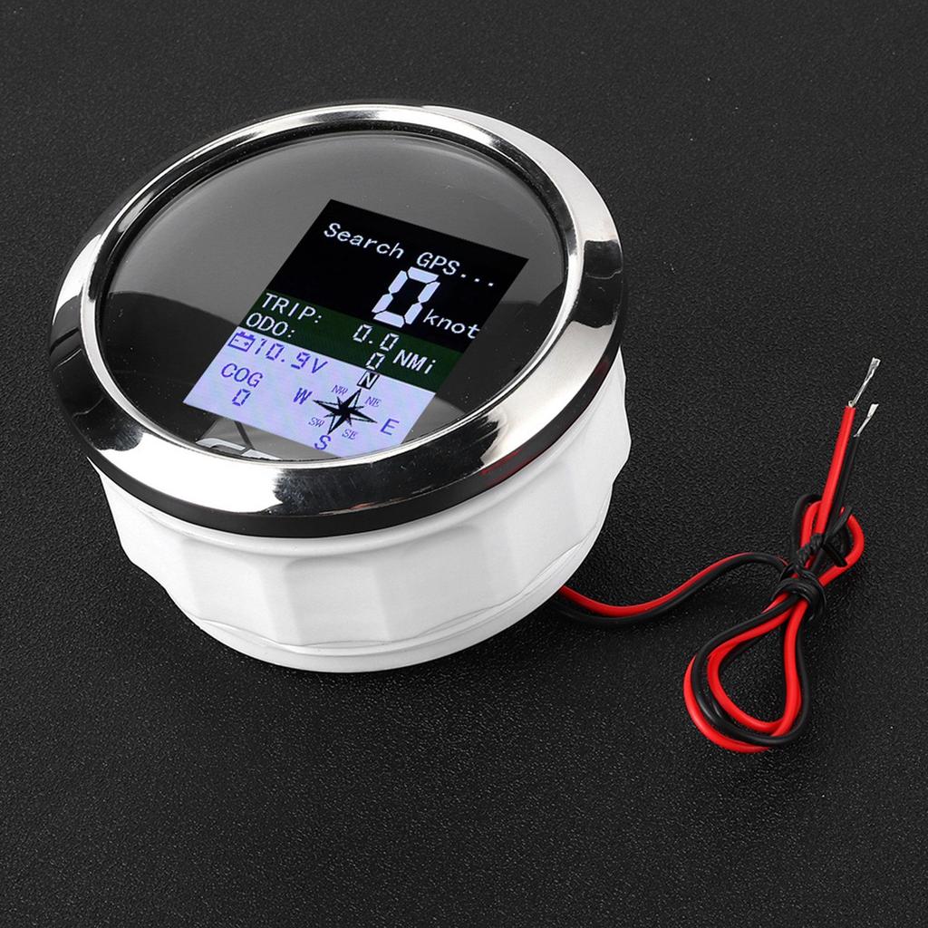 85mm Speedometer GPS Car Boat Engineer Stainless Waterproofing Digital Gauges