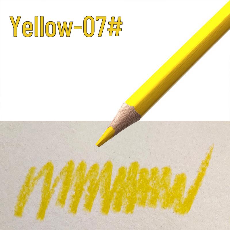 Refillable Oil-Based Colored Pencils - 72 Colors, Includes Black, White, Skin Tones - Perfect for Kindergarten and Training Classes.