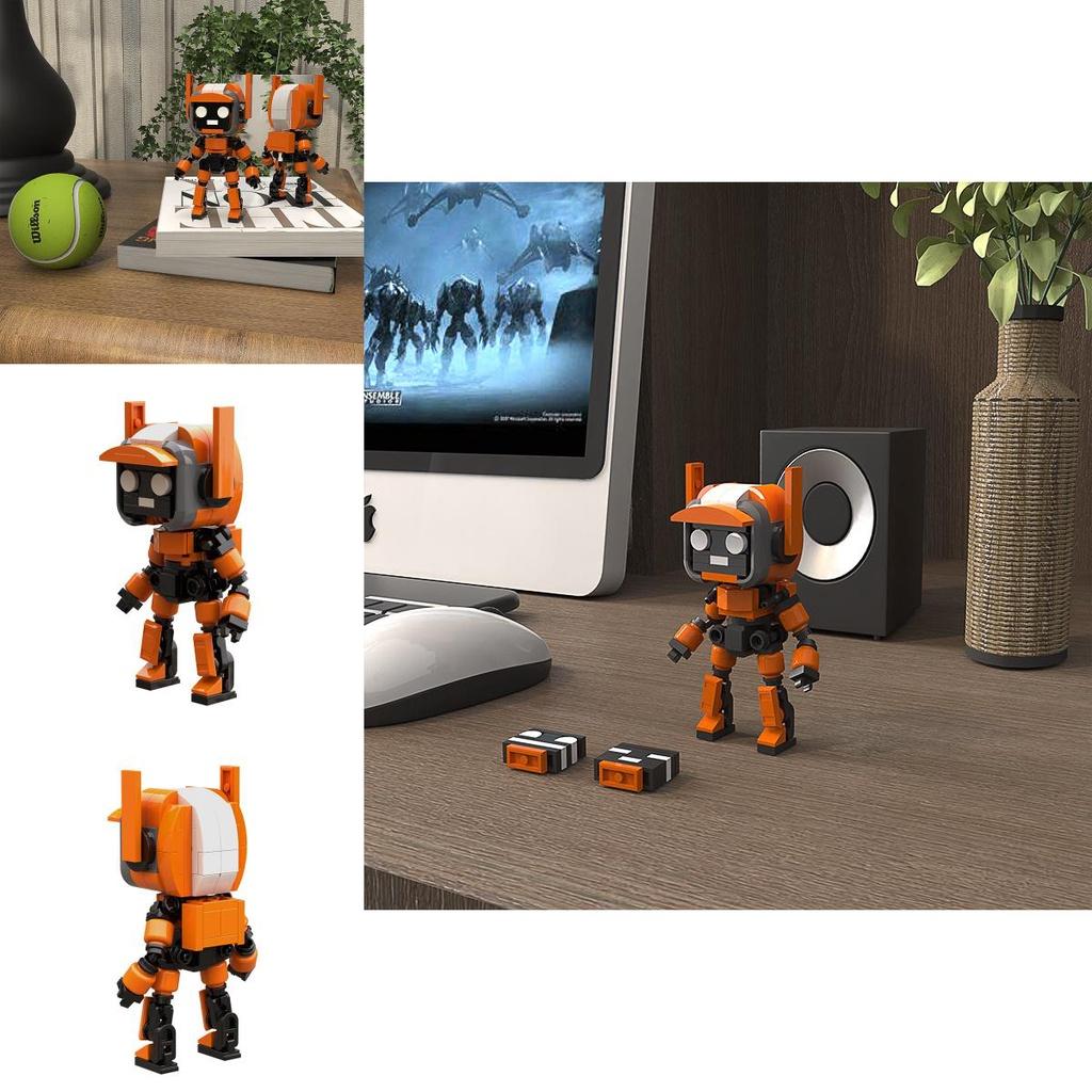 Love Death&robots 155pcs Building Toys Sets Lego Compatible Creative And Educational