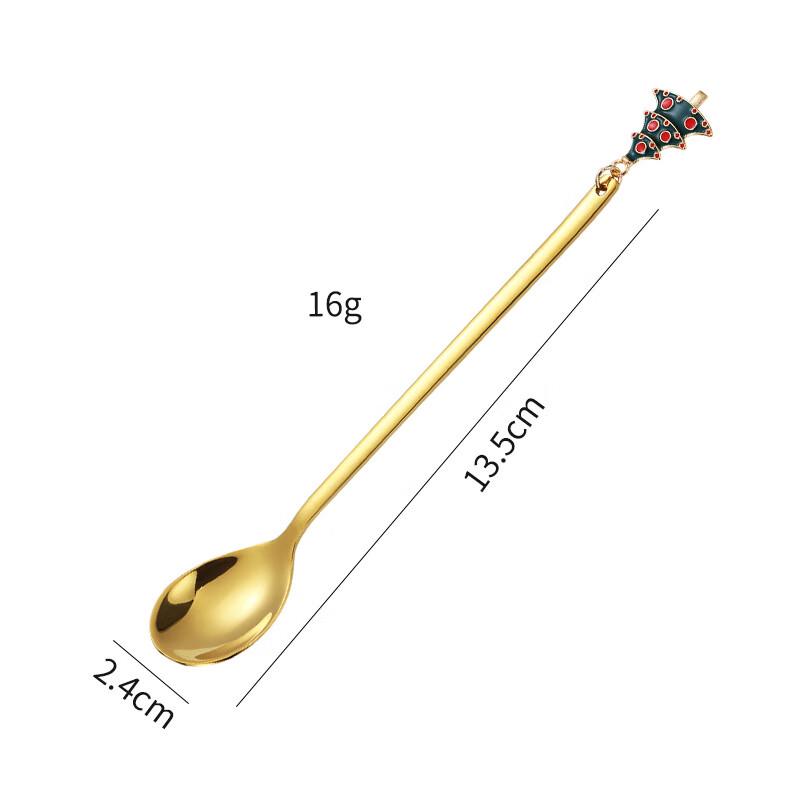 Christmas Stainless Steel Spoon Set