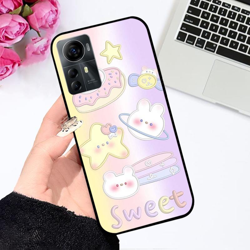 For ZTE Blade A72s Case Optus X Max V41 Smart Shockproof Soft Silicon TPU Cover For Blade A72 4G 5G Phone Coque V40 Vita Fundas