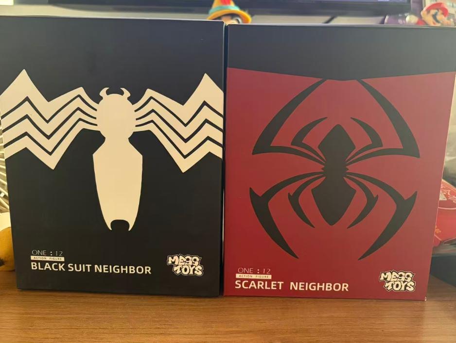 Cheap Sale Scarlet Neighbor Symbiote  Spider-Verse Figure Model Toys