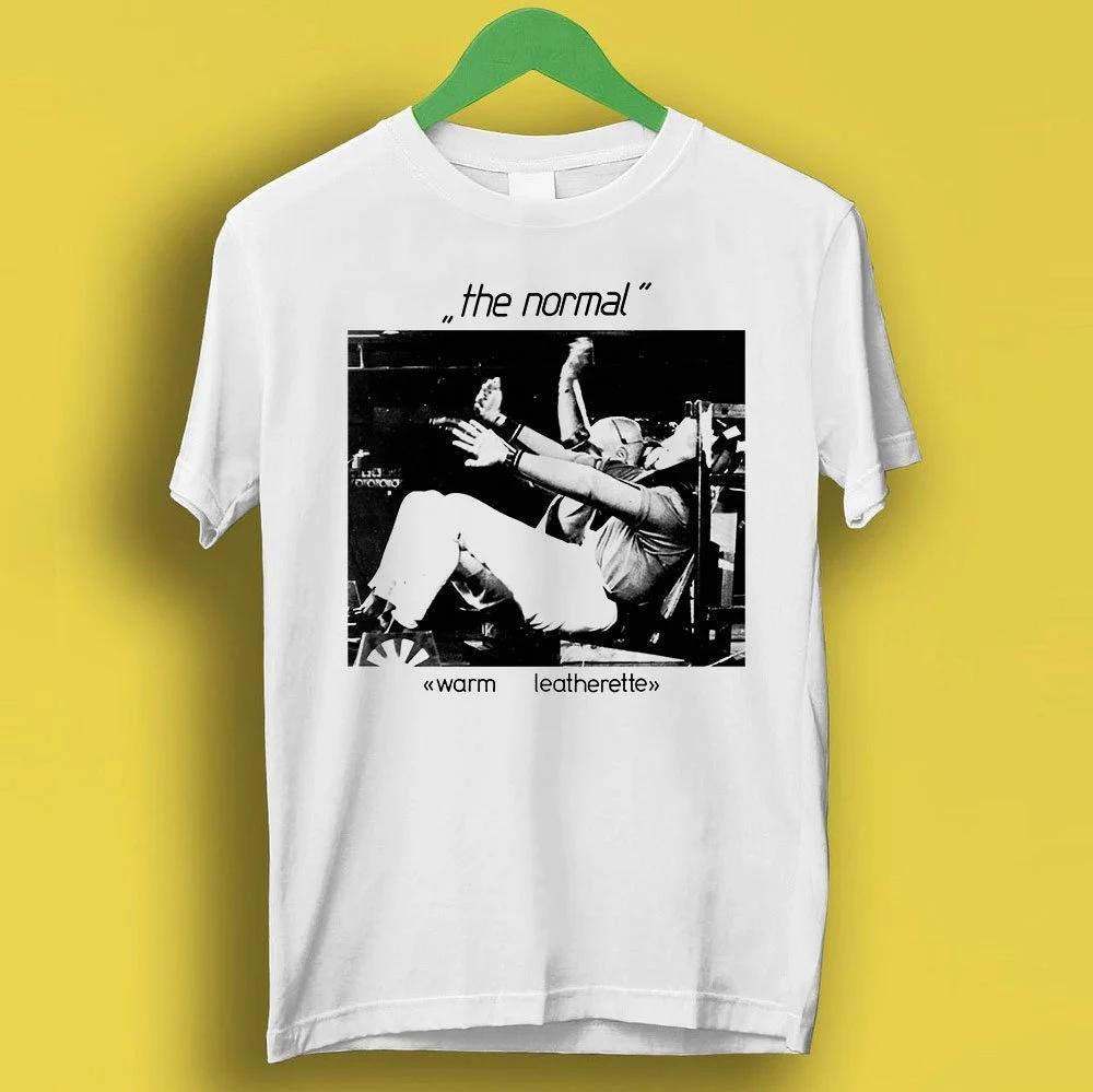 The Normal Warm Leatherette New Wave Meme Gift Funny Tee Summer Unisexs and Womens Loose and Breathable Tshirt Top S