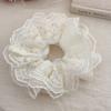 Elastic hair bands accessories for women girl rubber tie korean scrunchies large big fascinators elegant Headdress flowers fairy