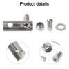 Bike Front Derailleur Extender Stainless Steel With 15 5mm Adjustable Distance