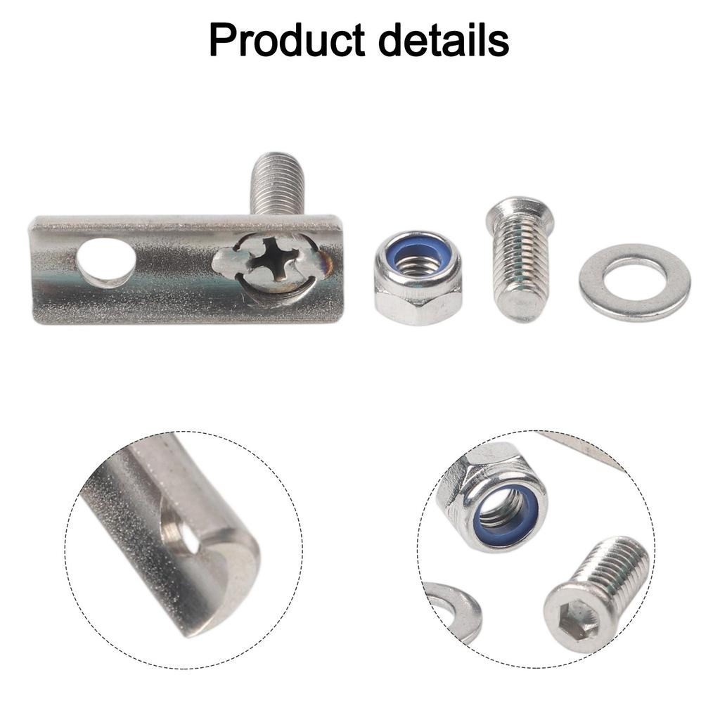 Bike Front Derailleur Extender Stainless Steel With 15 5mm Adjustable Distance