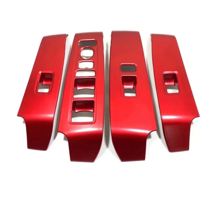 LHD RHD For Honda Civic 11th Gen   ABS Car Window Glass Lift Switch Button Panel Armrest Trim Cover Interior Accessories