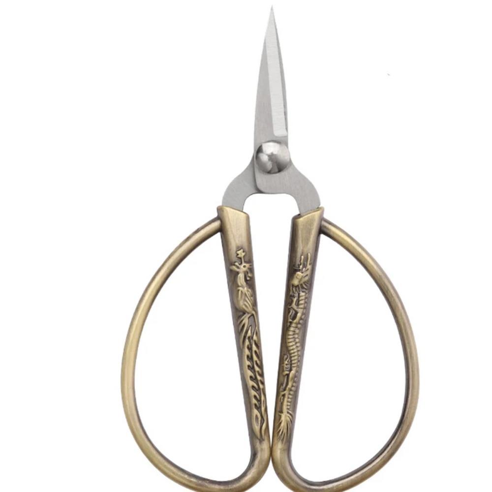 Retro Nähen Hand Schere Edelstahl Haushalt Stickerei Faden Schere Handwerk Werkzeuge Beschneiden Schneider Schere