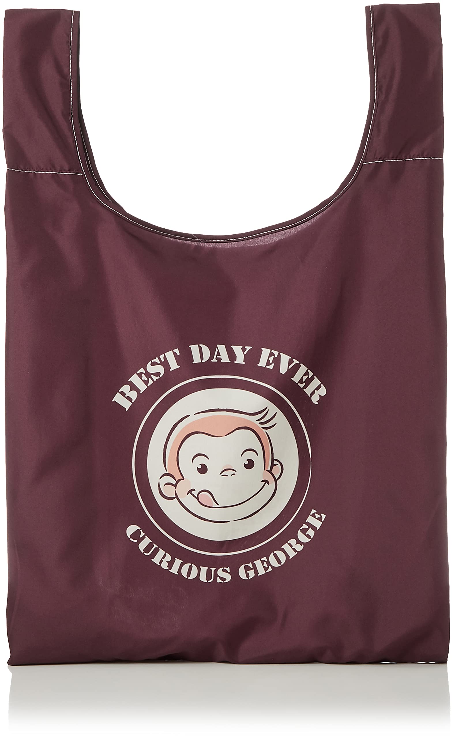 

Marushin Eco Curious George and Smiling George Made with Recycled Perfect for or as a Gift Bag, Design, Polyester, Mother s Day, Birthdays, (Product