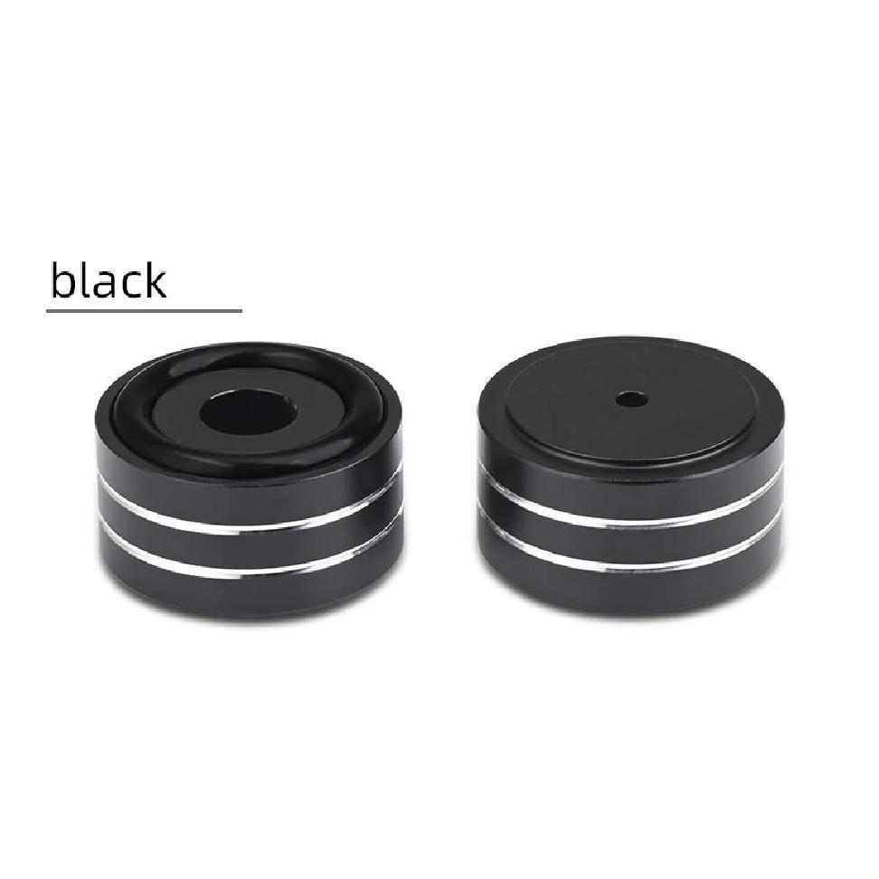 Super Premium 4PCS Hifi Speaker Spikes Stand Feet Pad Aluminum Alloy for Speaker DAC Shock Absorbing Foot Pad