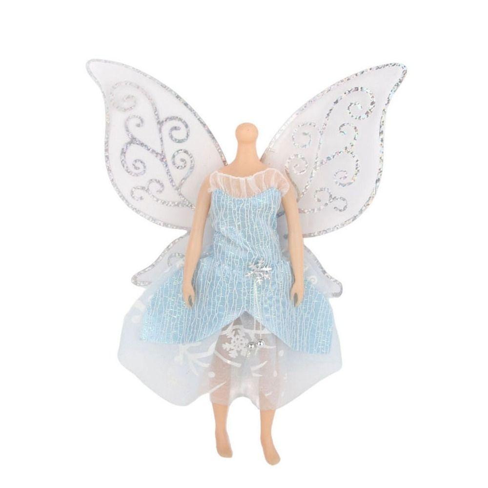Fashion Doll Clothes Fairy Dresses Butterfly Wing Skirt for 1/6 BJD&30cm Doll Doll Accessories Toys