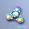 Regenbogen Fidget Spinner Spielzeug - Metall UFO Kleine Handheld Finger Spinner Geschenk für Kinder Erwachsene Fokus Schreibtisch Fingerspitzen Kreisel