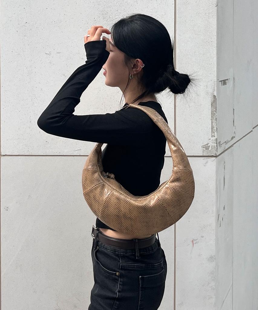 Archivepke Small Fling Hobo Bag(Python Beige)_Ovbax26255Pyb
