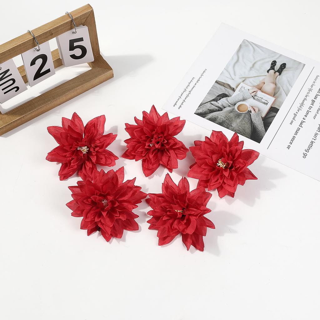 5/10Pcs 10cm Artificial Peony Flowers Heads Planting Fake Flower Walls Party Christmas Home Decor Photography Wedding Decoration