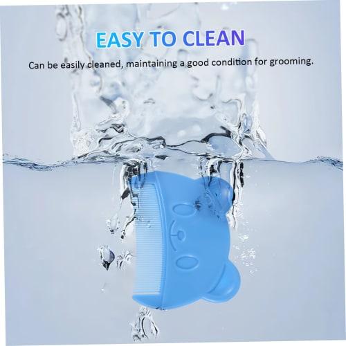 JOINPAYA 2-Piece Baby Comb, Cute Hair Comb, Baby Shampoo Brush, Toddler Comb, Baby Hair Brush, Fine Hair Comb, Toddler Hair Comb, Newborn Hair Brush,