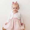 10Pcs  Color Grosgrain Ribbon Bows Elastic Hairties Hair Bands Girls Spring Head Rope Hair Accessories
