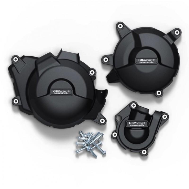 GBRacing Engine Guard Cover Set BMW F800 GS Crash Protection Side Covers Water Transfer Print