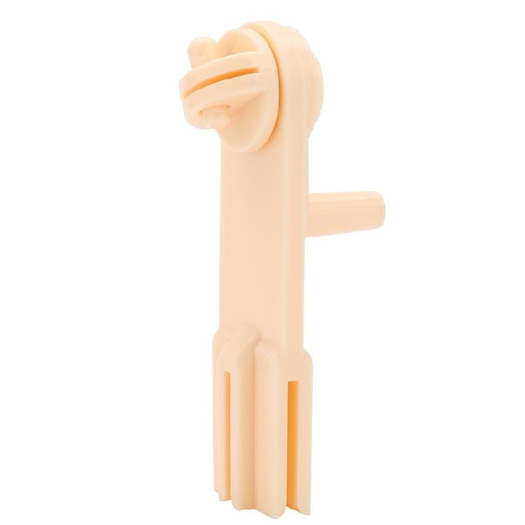 

Embroidery Thread Winder Hand Crank Thread Spool Thread Winding Machine For Needlework Embroidery Sewing Craft Project бежевий