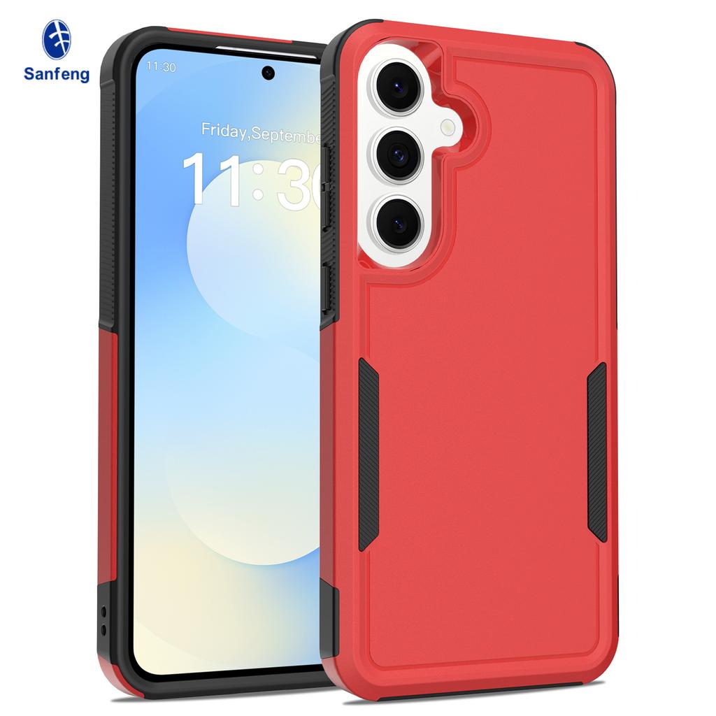 Suitable for s26FE mobile phone case Samsung s25plus two-in-one s24ultra anti-drop protective case wholesale