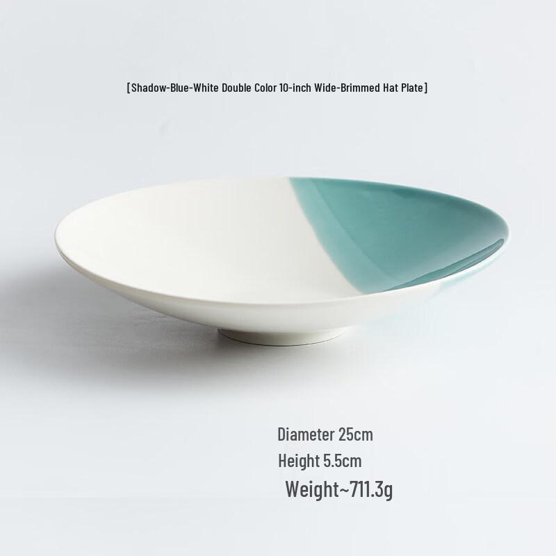 

Nordic Ceramic Pasta and Salad Plate